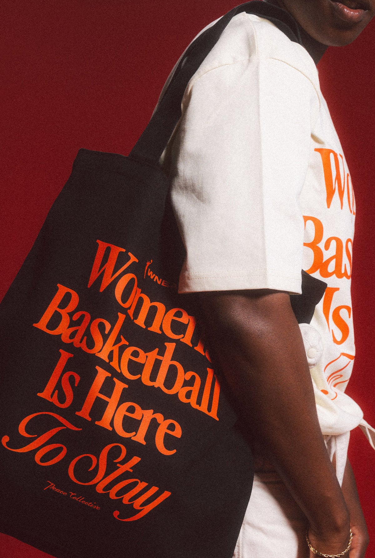 WNBA Tote Bag - Black