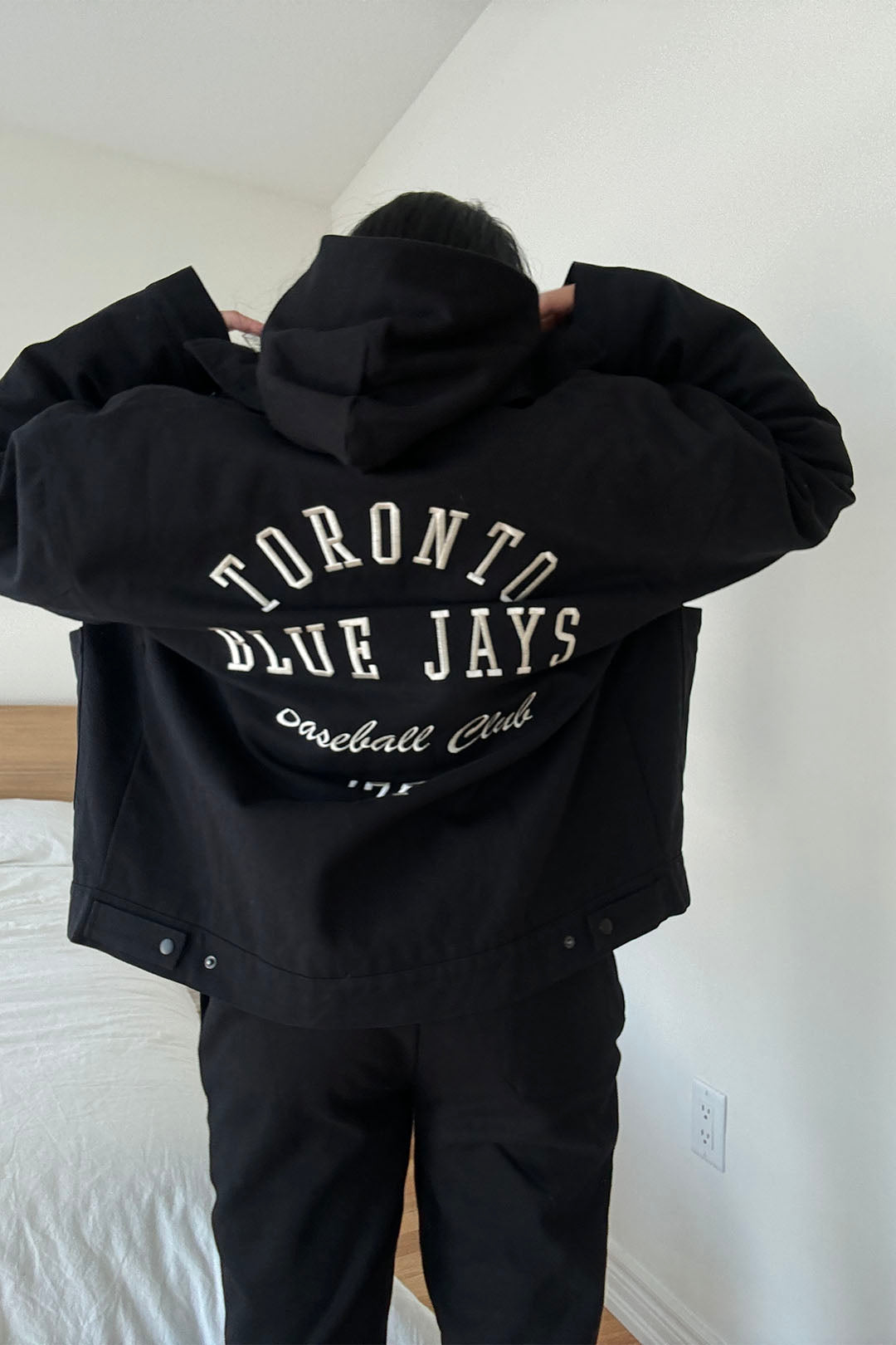 Toronto Blue Jays Work Jacket - Black