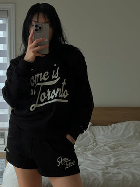 Home is Toronto Crewneck - Black