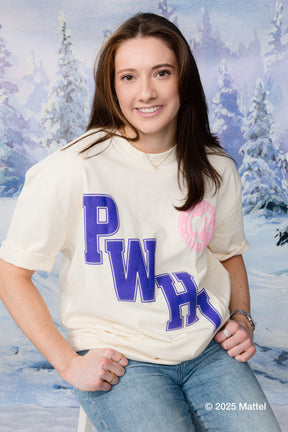 Barbie x PWHL Heavyweight T-Shirt - Ivory