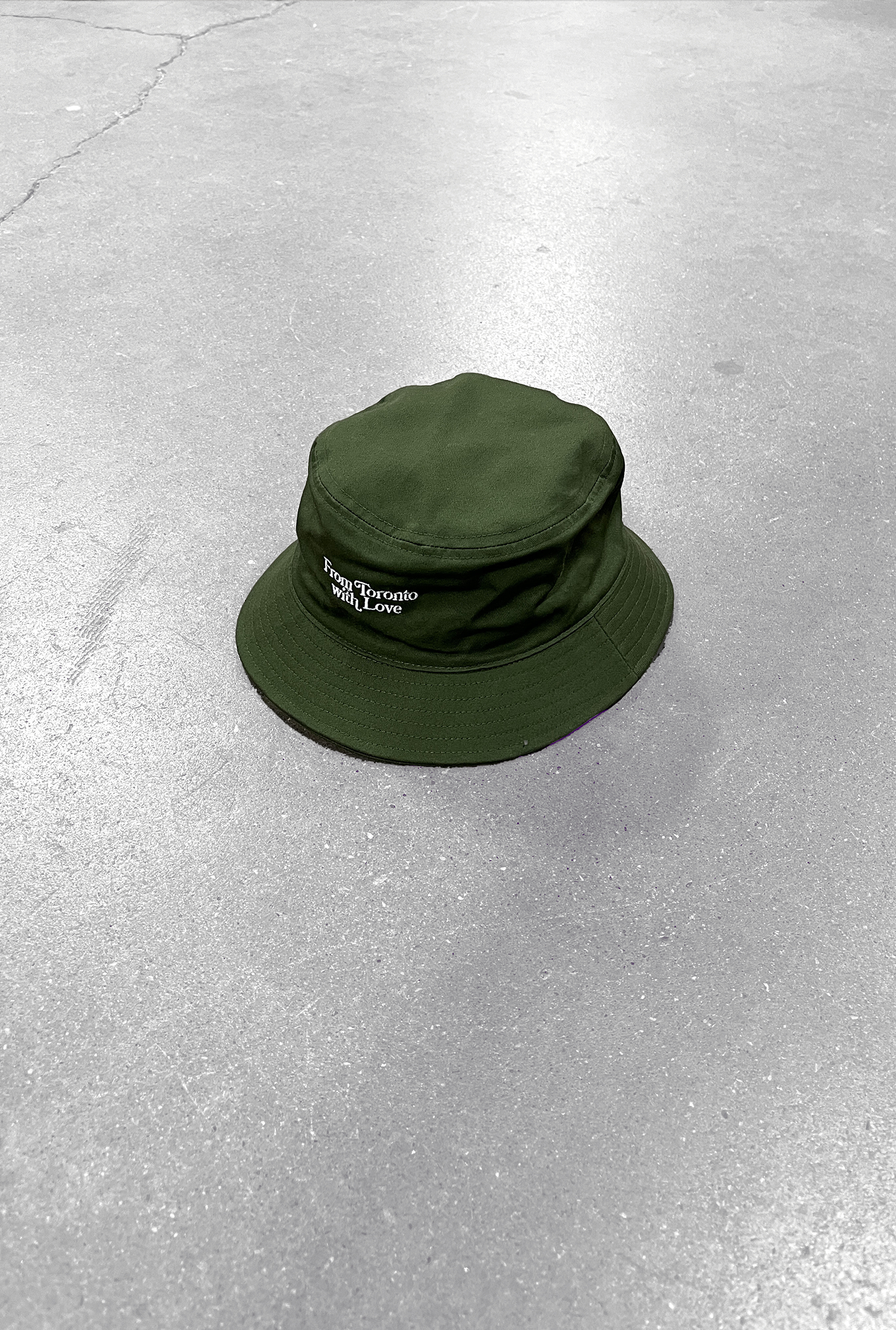From Toronto with Love Bucket Hat - Army Green