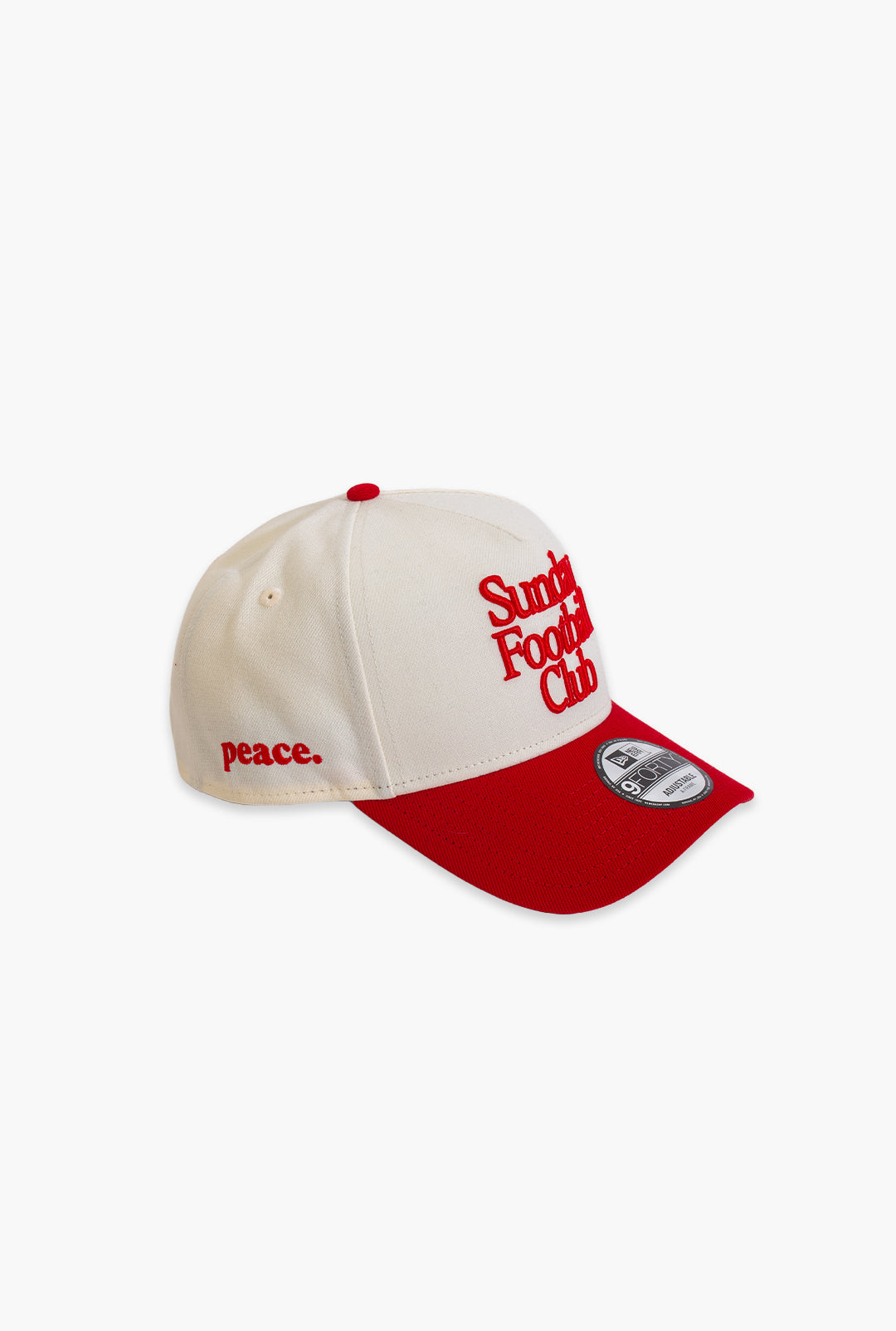 Sunday Football Club North 9FORTY A-Frame Adjustable Cap - Ivory