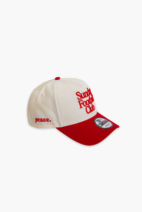 Sunday Football Club North 9FORTY A-Frame Adjustable Cap - Ivory