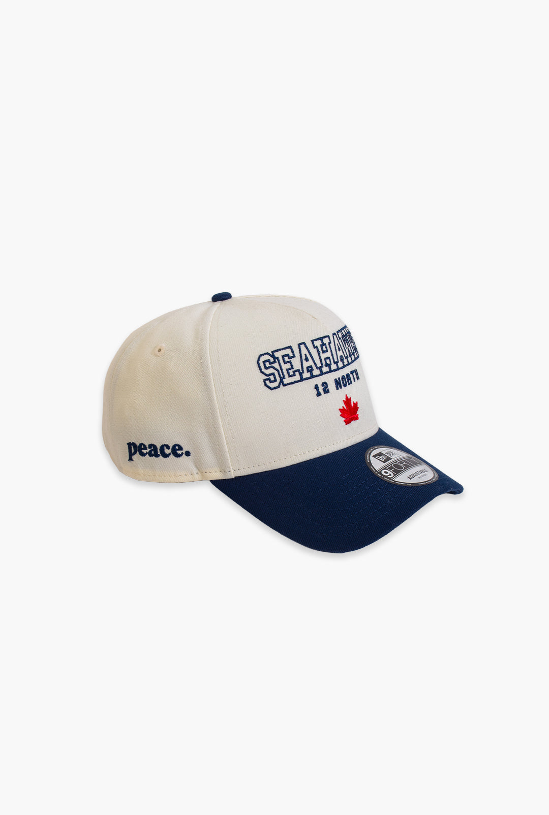 Seattle Seahawks 12 North 9FORTY A-Frame Adjustable Cap - Ivory
