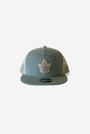 Toronto Maple Leafs Denim 9FIFTY Trucker Cap - Blue