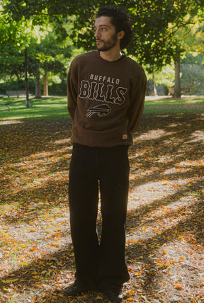 Buffalo Bills Heavyweight Crewneck - Cocoa