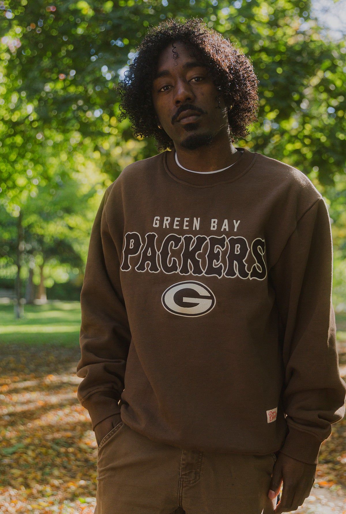 Green Bay Packers Heavyweight Crewneck - Cocoa