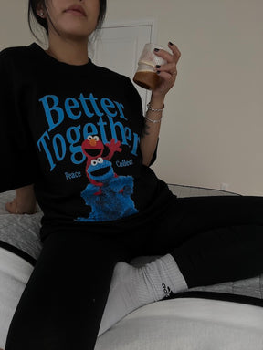 Better Together Elmo & Cookie Monster Heavyweight T-Shirt