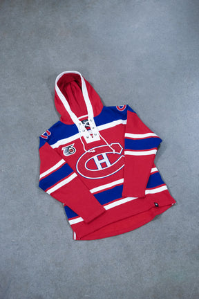 Sweat à capuche rétro Freeze '47 Lacer des Canadiens de Montréal