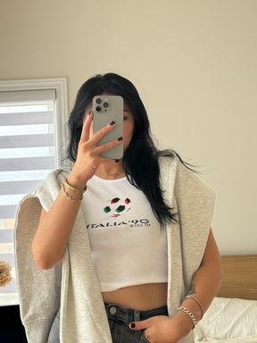 FIFA Italien WM 90 Baby T-Shirt - Weiß
