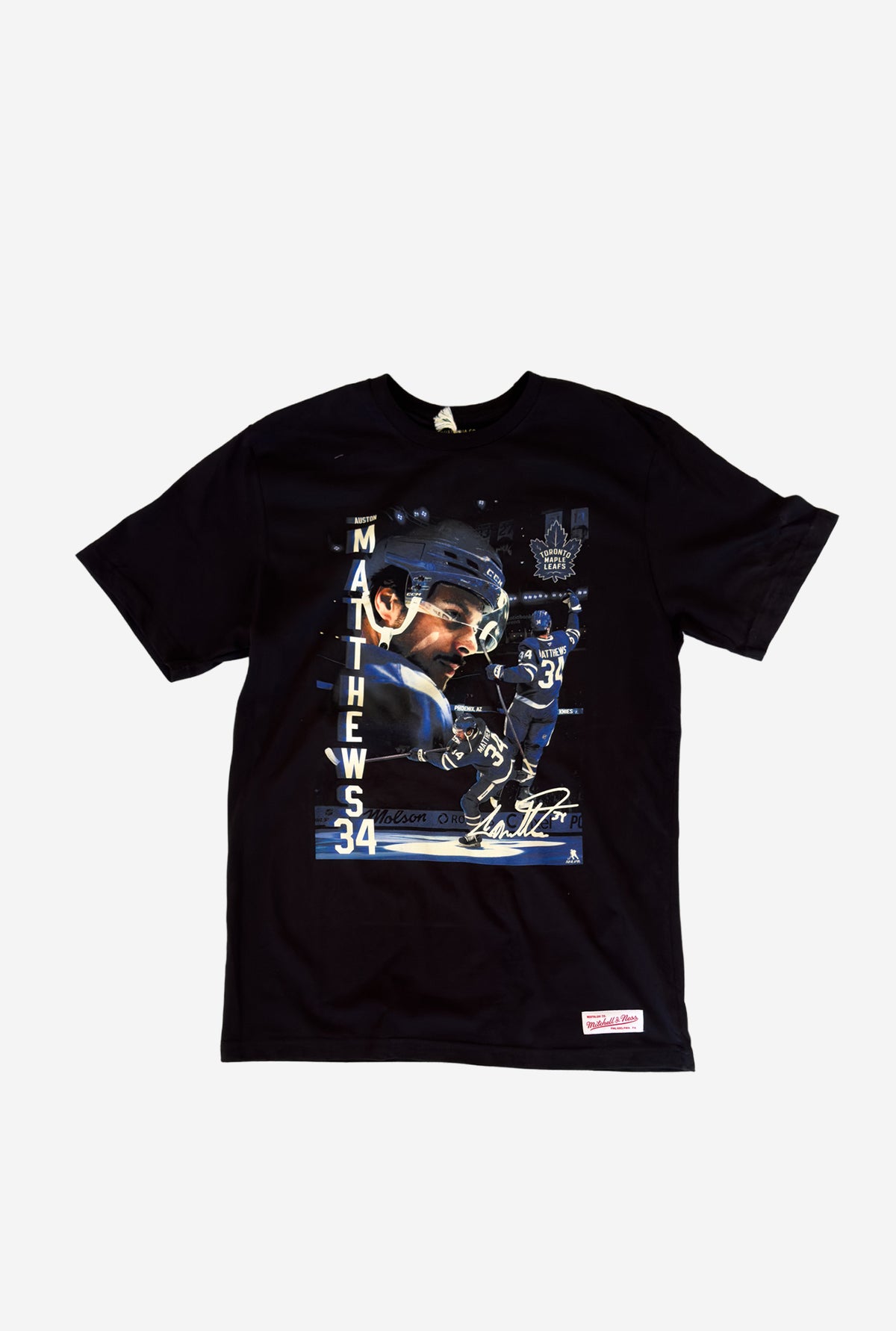 Auston Matthews Bootleg T-Shirt - Black