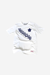 Toronto Maple Leafs Stacked T-Shirt - White
