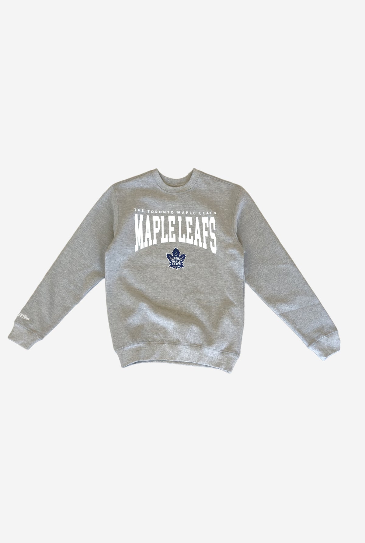 Toronto Maple Leafs Stack Crewneck - Grey