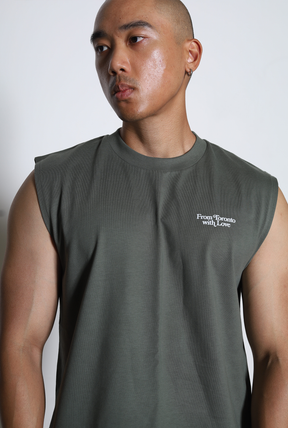 From Toronto with Love Classic Tank - Olive