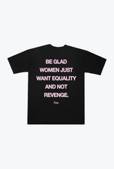 Women's Equality Heavyweight T-Shirt - Black