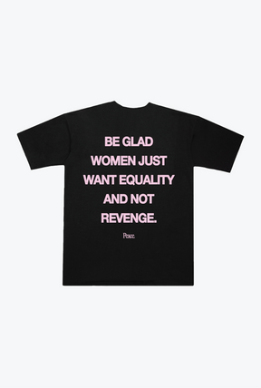 Women's Equality Heavyweight T-Shirt - Black