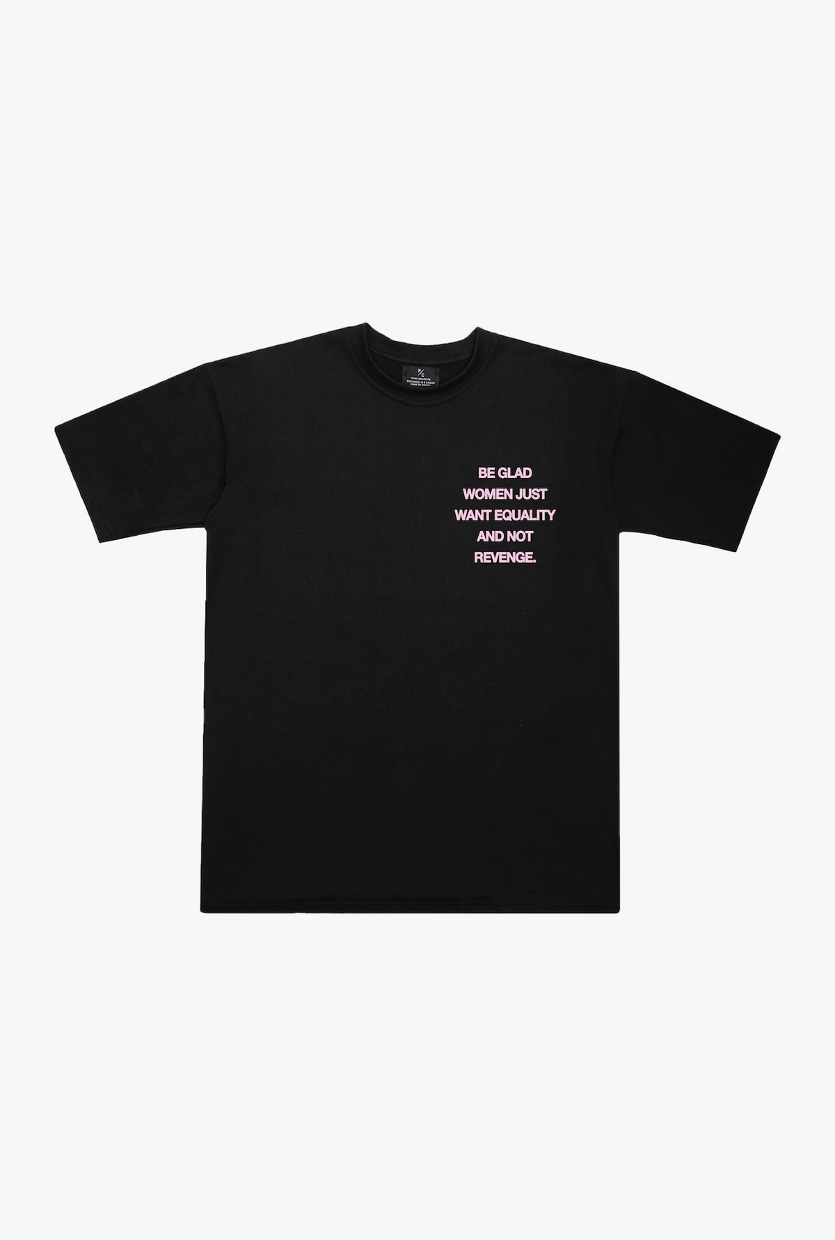 Women's Equality Heavyweight T-Shirt - Black