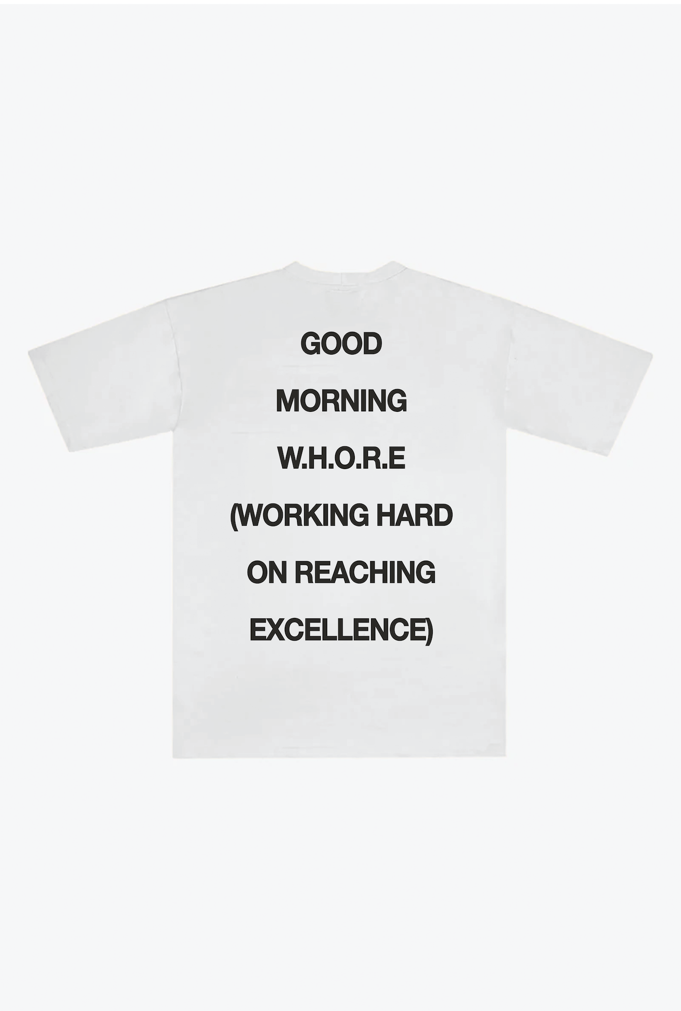 Good Morning Heavyweight T-Shirt - White