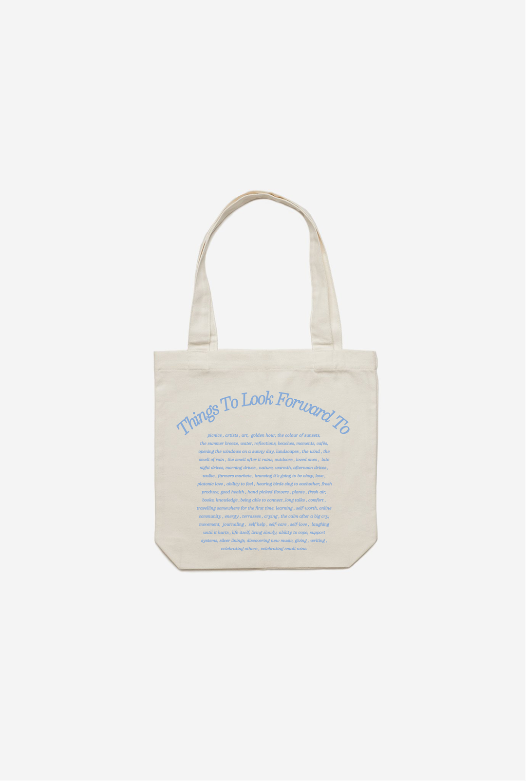 Little Things Tote Bag - Natural