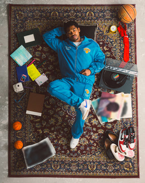 Veste de survêtement des New York Knicks - Bleu roi