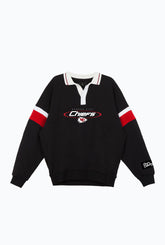 Kansas City Chiefs Oversized Rugby - Black