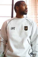 Los Angeles FC Heavyweight Piping Crewneck - Ash