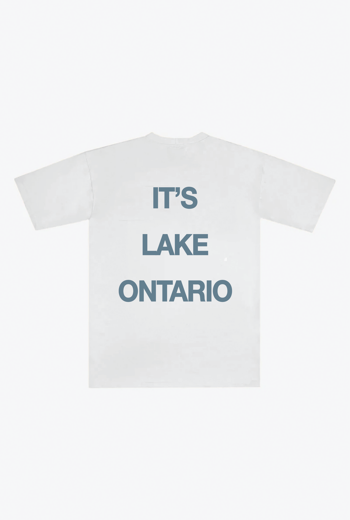 It's Lake Ontario Heavyweight T-Shirt - White