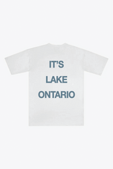 It's Lake Ontario Heavyweight T-Shirt - White