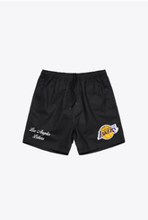 Short de bain Los Angeles Lakers - Noir