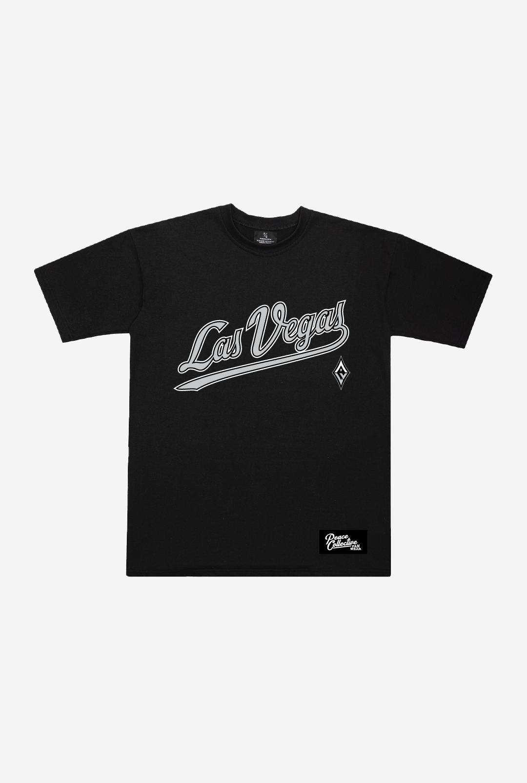 Las Vegas Aces Spirit Heavyweight T-Shirt - Black