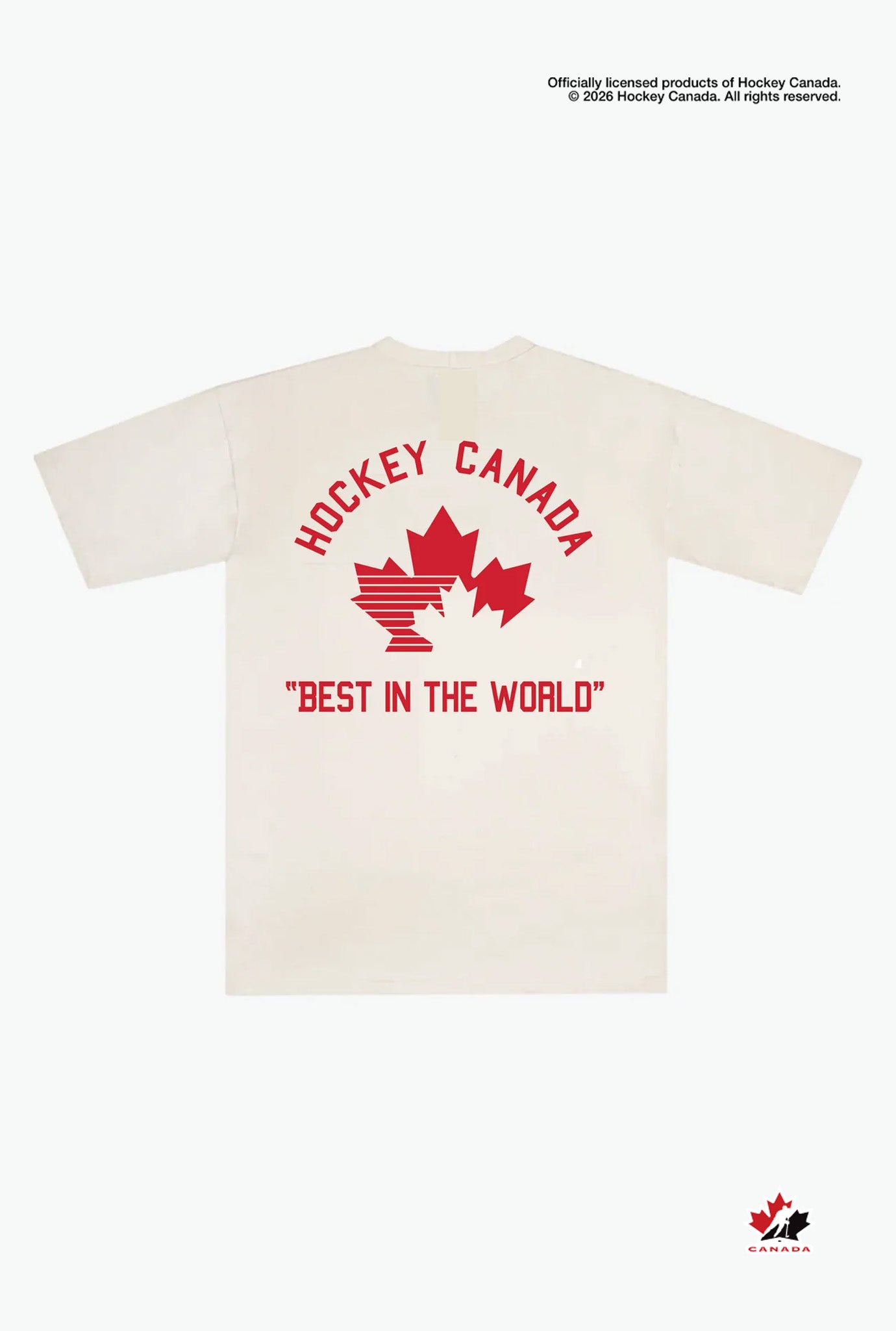 Hockey Canada Heavyweight T-Shirt - Ivory
