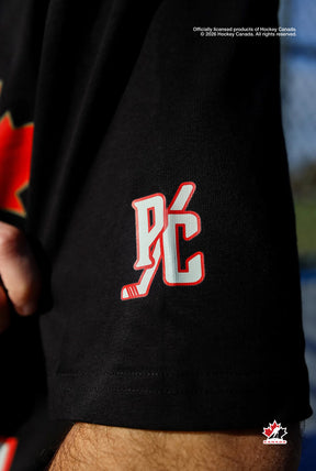 Hockey Canada Heavyweight T-Shirt - Black