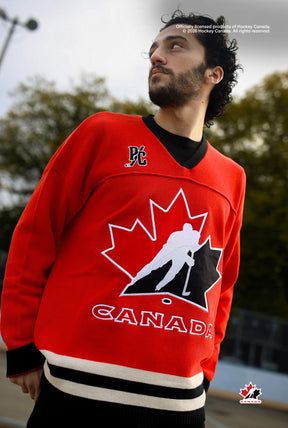 Hockey Canada Knit Sweater - Red