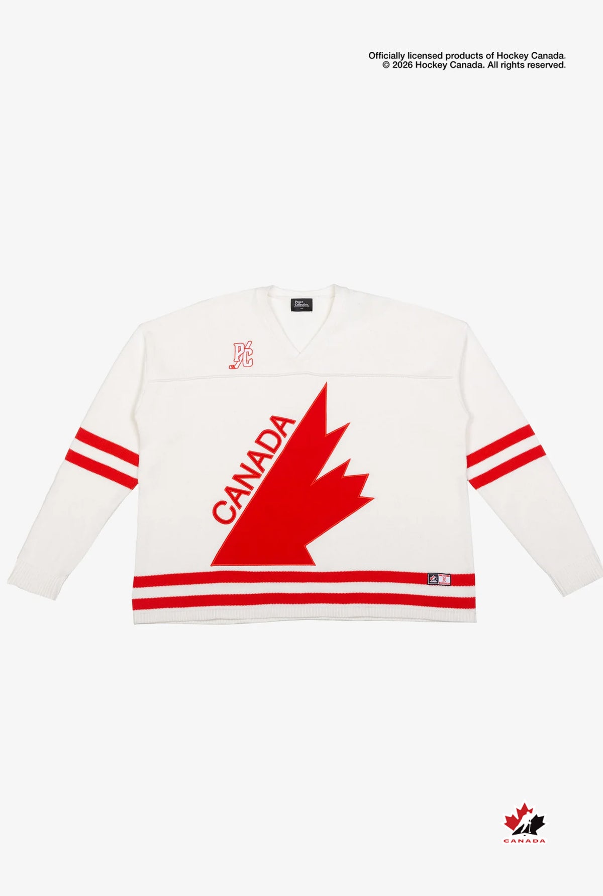 Hockey Canada Knit Sweater - White