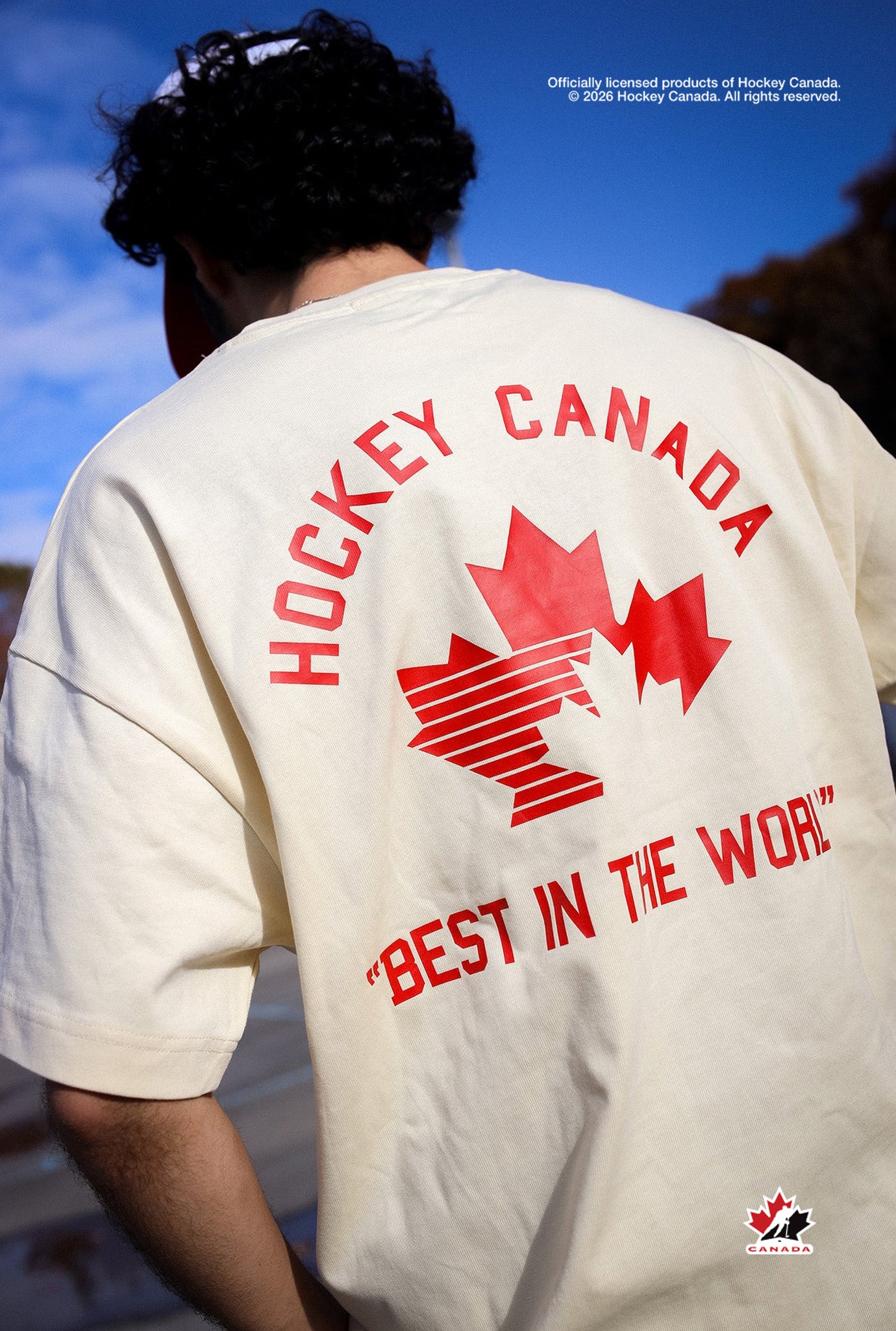 Hockey Canada Heavyweight T-Shirt - Ivory
