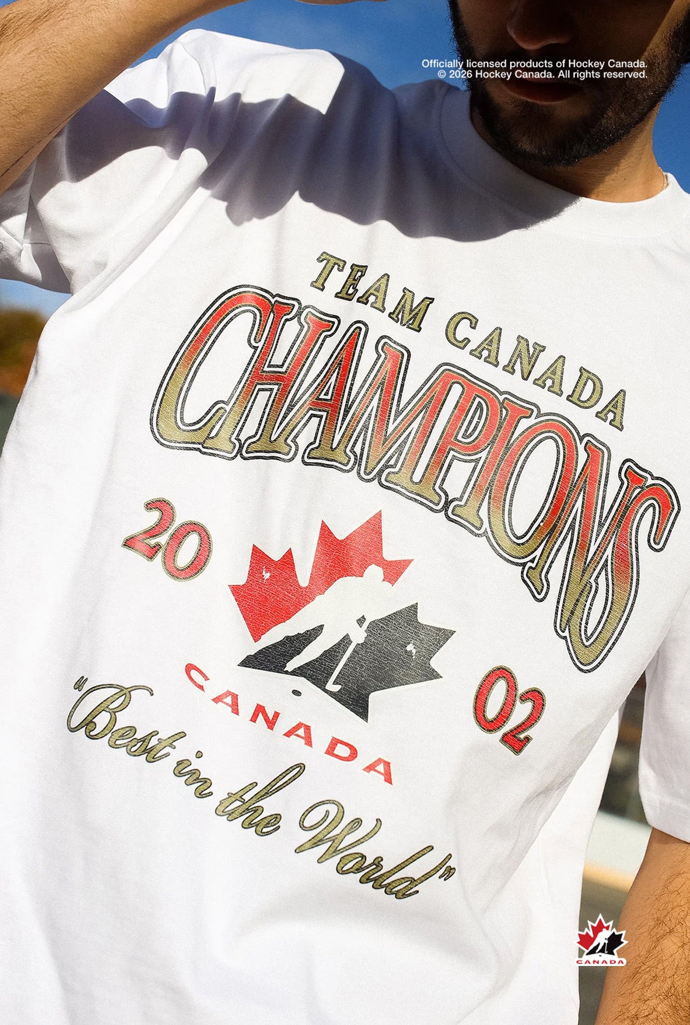 Hockey Canada Heavyweight T-Shirt - White