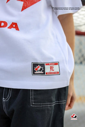 P/C x Hockey Canada Vintage Heavyweight T-Shirt - White