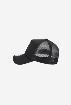 Los Angeles Dodgers 9FORTY A-Frame Trucker - Black/Black