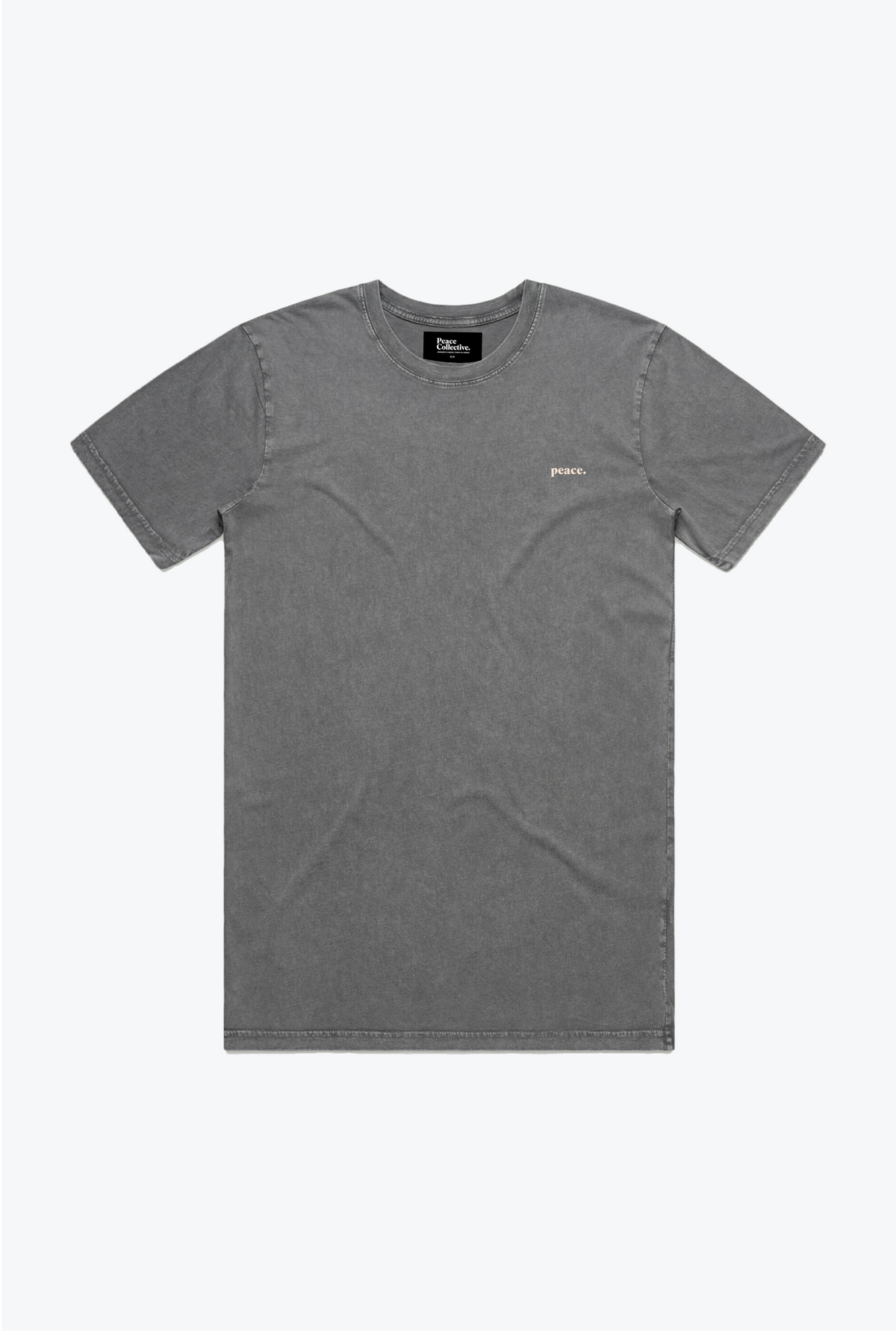 Judge Me Heavyweight Garment Dyed T-Shirt - Grey