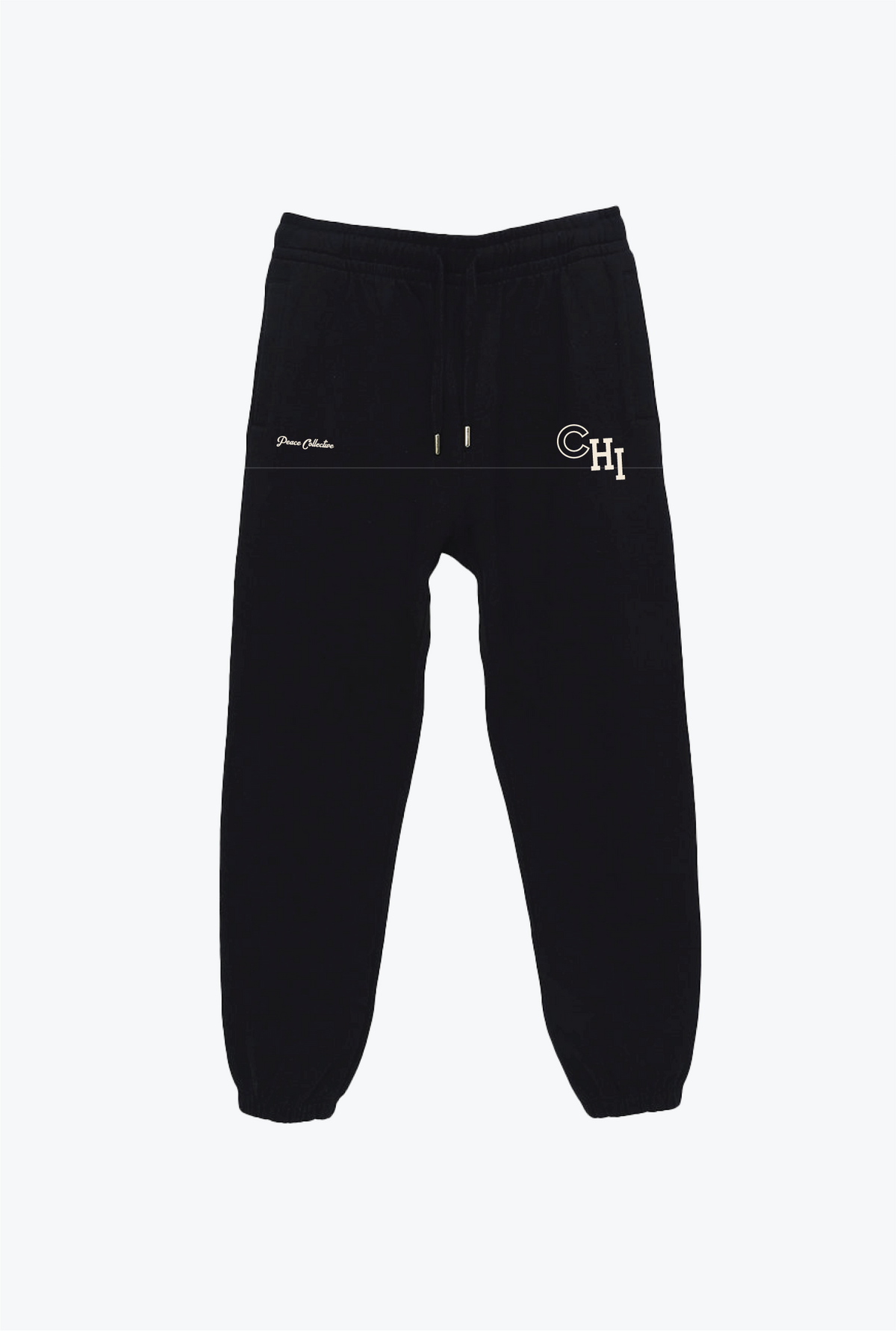 Chicago Cubs Heavyweight Jogger - Black