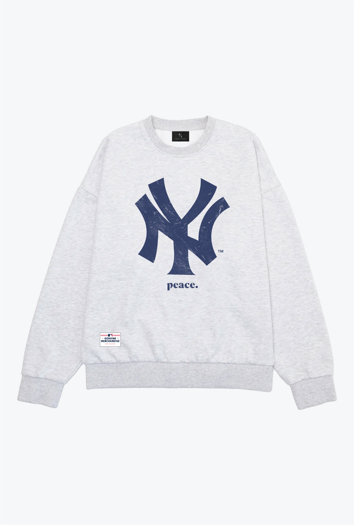 New York Yankees SuperHeavy™️ Crewneck - Ash