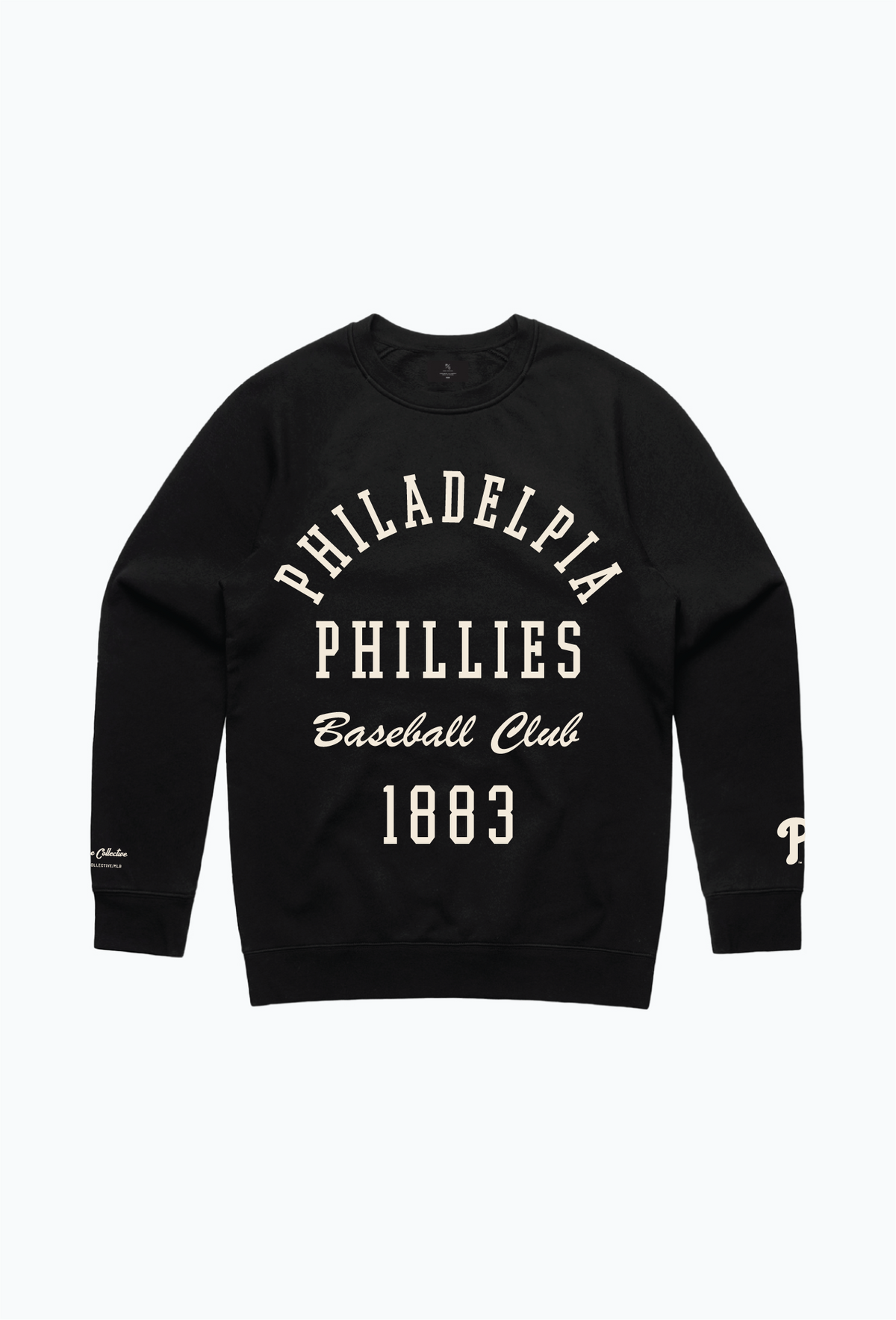 Philadelphia Phillies Heavyweight Crewneck - Black