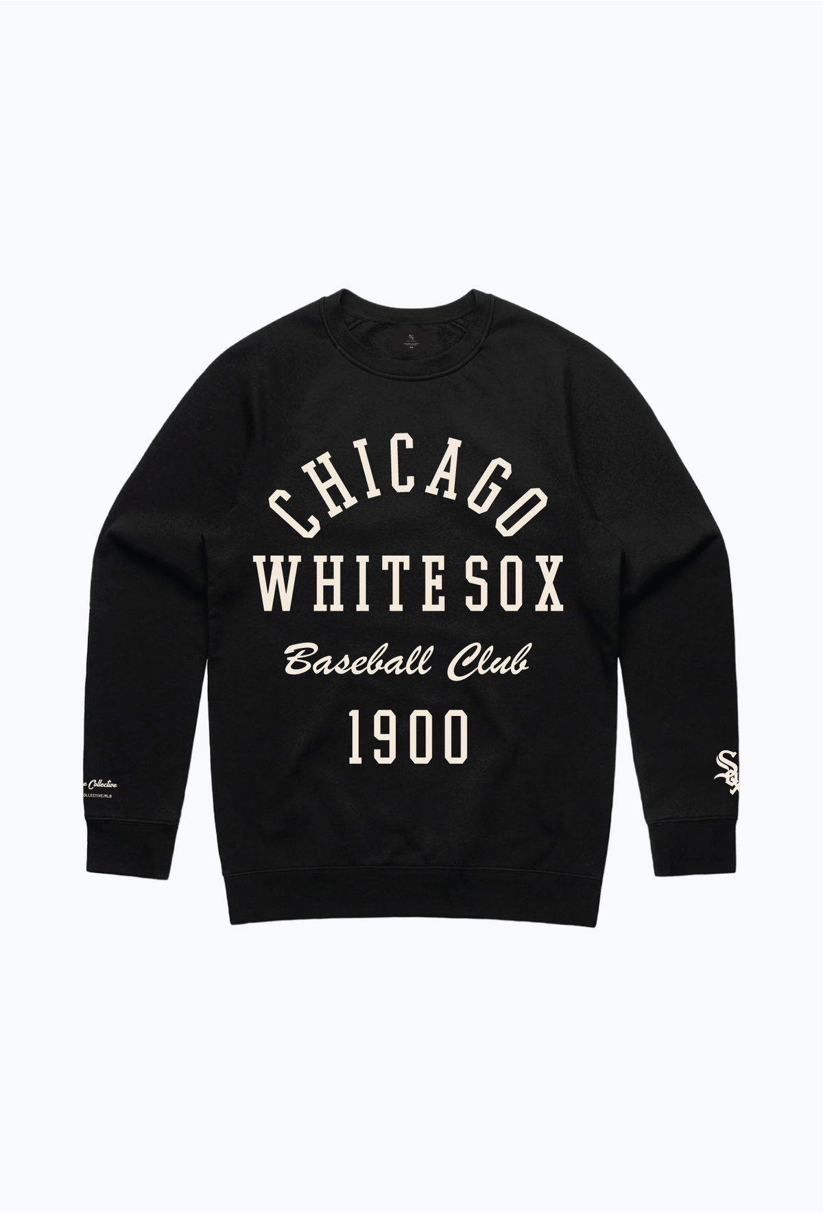 Chicago White Sox Heavyweight Crewneck - Black