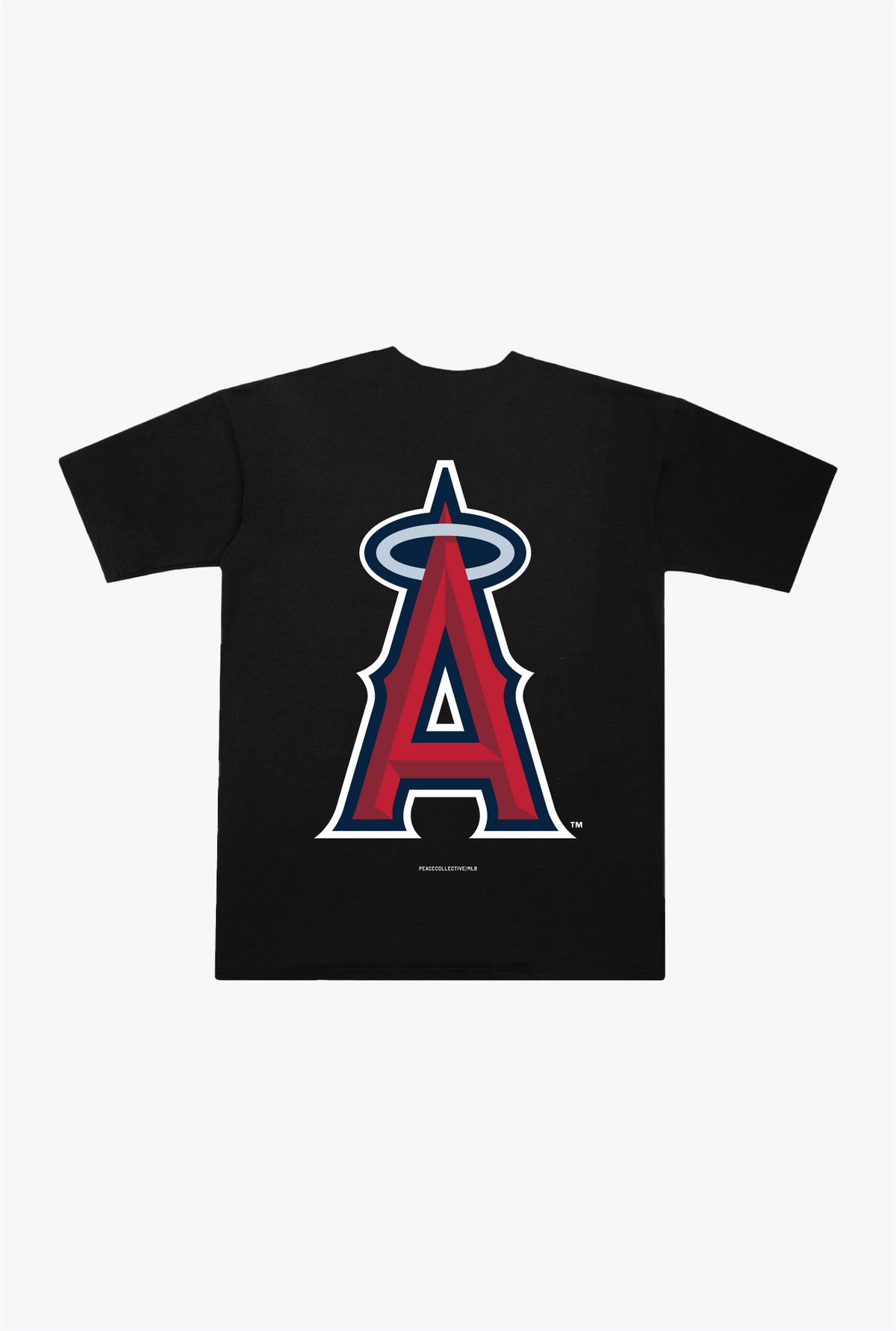 Los Angeles Angels Heavyweight T-Shirt - Black