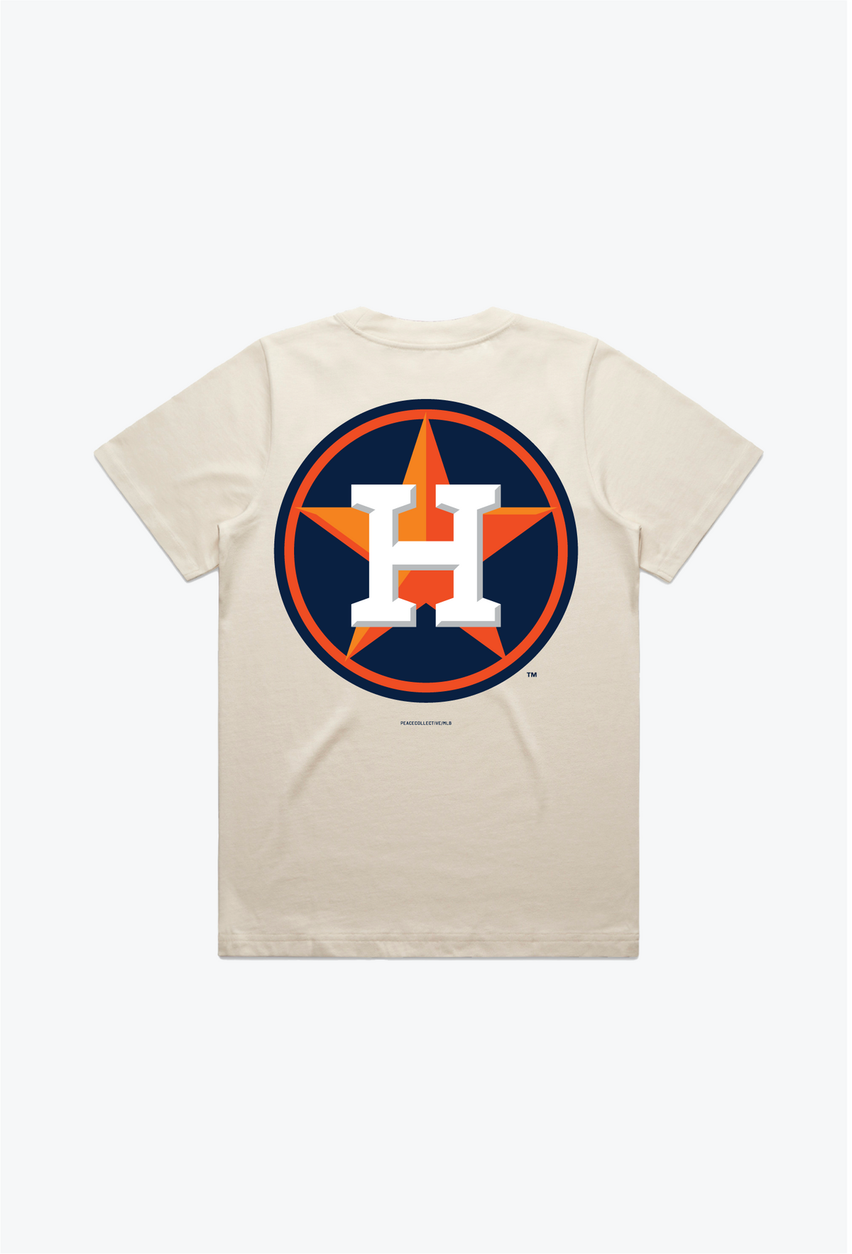Houston Astros Women's Heavyweight T-Shirt - Natural