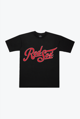 Boston Red Sox Heavyweight T-Shirt - Black