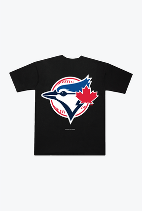 Toronto Blue Jays Heavyweight T-Shirt - Black