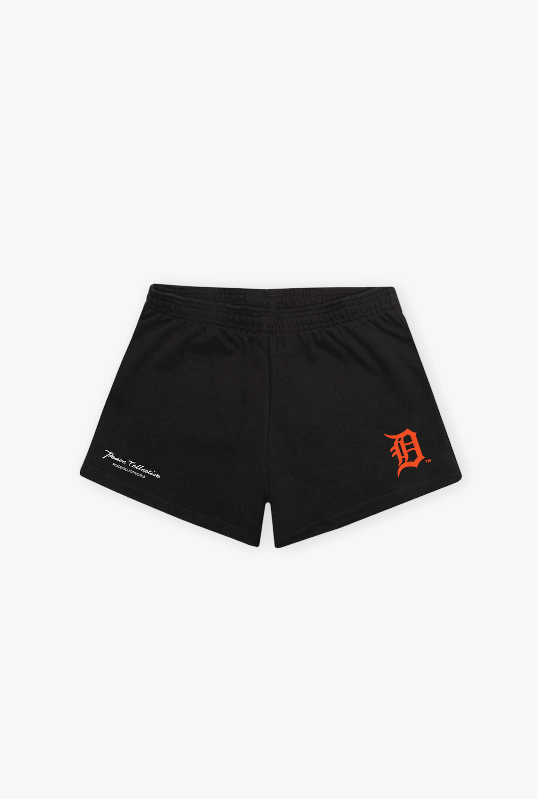 Detroit Tigers Women's Fleece Shorts - Black