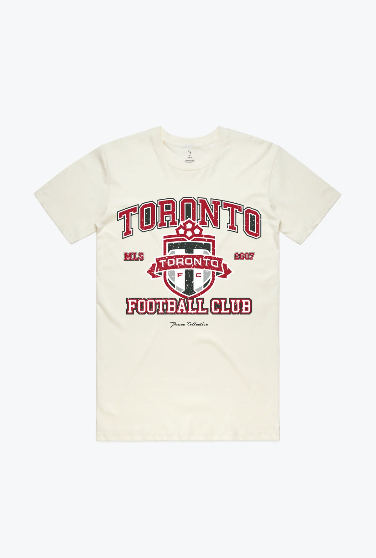 Toronto FC Vintage Washed T-Shirt - Ivory
