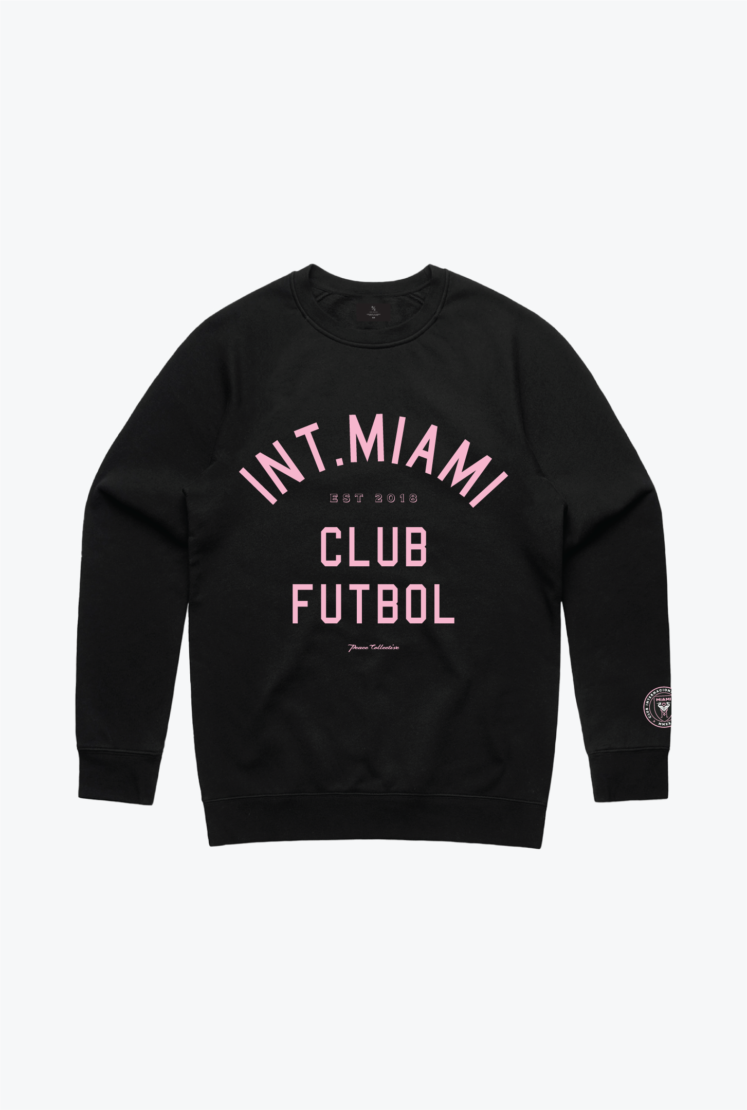Inter Miami CF Essentials Heavyweight Crewneck - Black